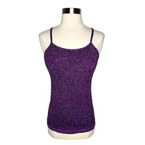 lululemon athletica Power Y Flashback Static Purple Tank Top - Size 8